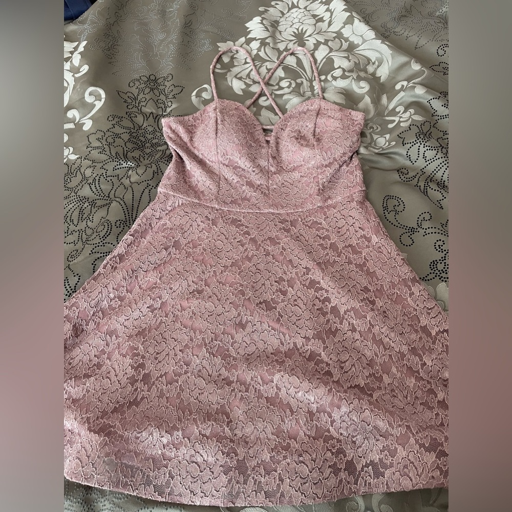 NWT BCX junior’s mauve party dress